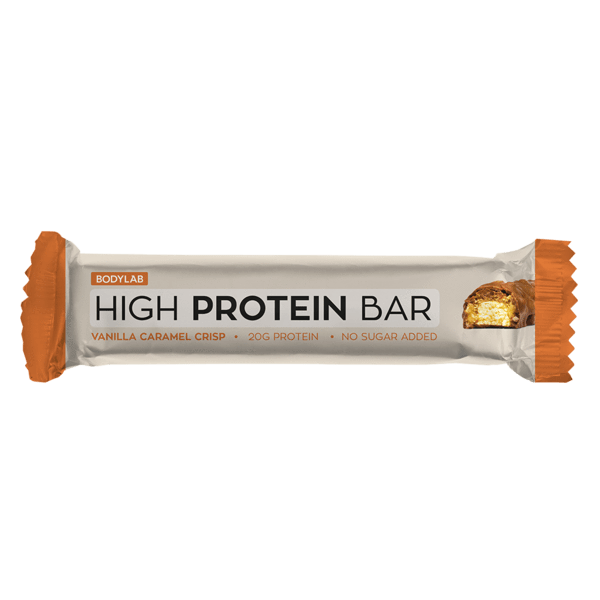 Bodylab Protein Bar Vanilla Caramel Crisp Bodylab Superior High Protein Bar (65 g)