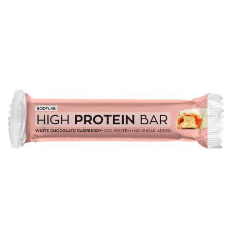 Bodylab Protein Bar White Chocolate Raspberry Bodylab Superior High Protein Bar (65 g)