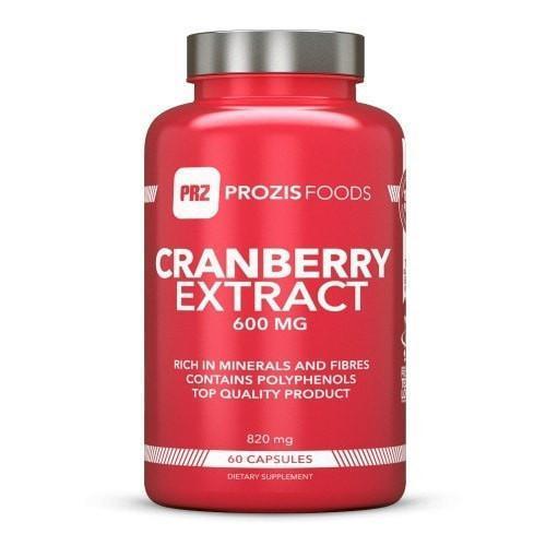 Prozis Foods well being Cranberry Extract 600 mg 60 caps