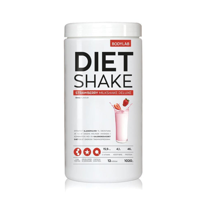 Bodylab Meal Replacement Strawberry Milkshake Bodylab Diet Shake (1 kg)