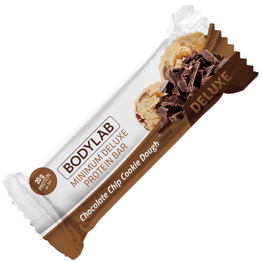 Bodylab Protein Bar Chocolate Chip Cookie Dough Bodylab Minimum Deluxe proteīna batoniņš (65 g)