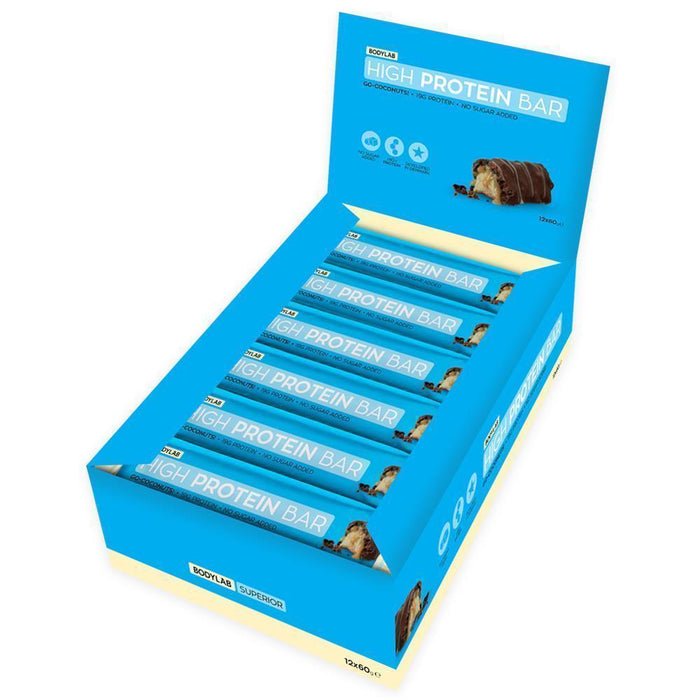 Bodylab Protein Bar Go Coconuts Bodylab Superior High Protein Bar (12 x 65 g)