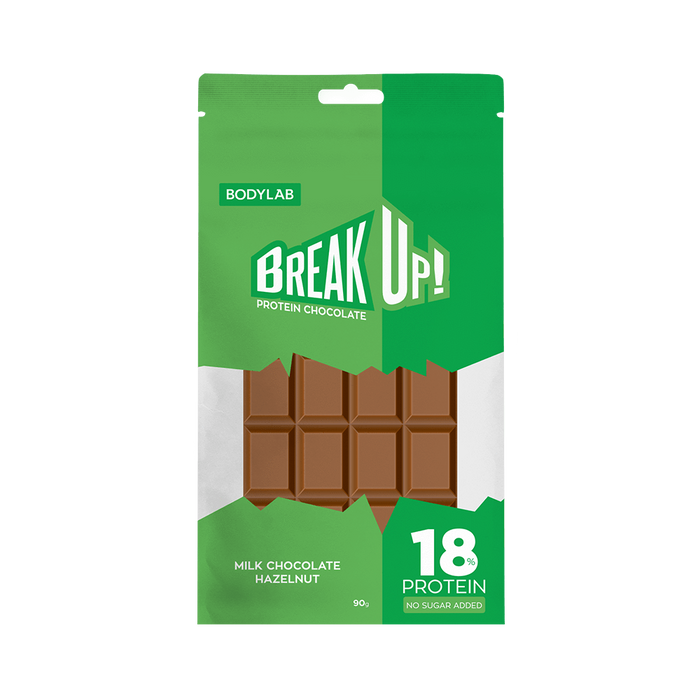 Bodylab Protein Snack Milk Chocolate Hazelnut Bodylab BreakUp! Protein Chocolate (90 g)