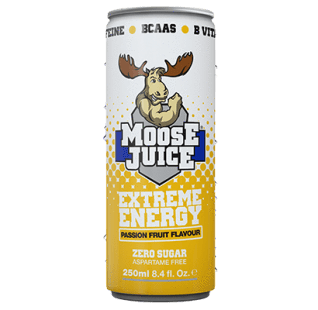 Muscle Moose Energy Drink Passion Fruit Moose Juice (250 ml)
