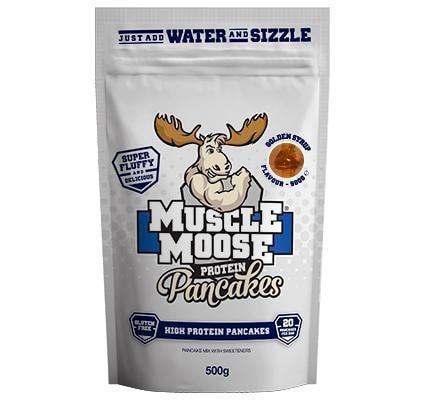 Muscle Moose Golden Syrup Muscle Moose Protein Pancakes (500 g)