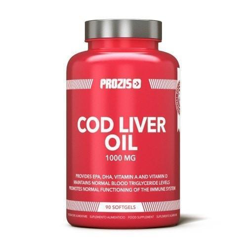 Prozis Foods Sports Nutrition Cod Liver Oil 1000 mg 90 softgels
