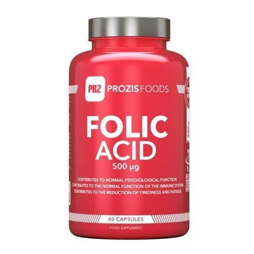 Prozis Foods Sports Nutrition Folic Acid 800 mcg 60 caps