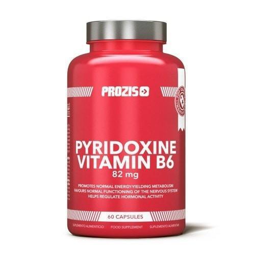 Prozis Foods Sports Nutrition Pyridoxine HCl Vitamin B6 82 mg 60 caps