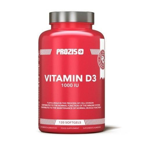 Prozis Foods Sports Nutrition Vitamin D3 1000IU 120 softgels