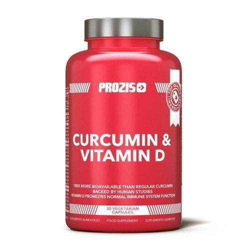 Prozis Foods Weight Loss Curcumin and Vitamin D 30 caps