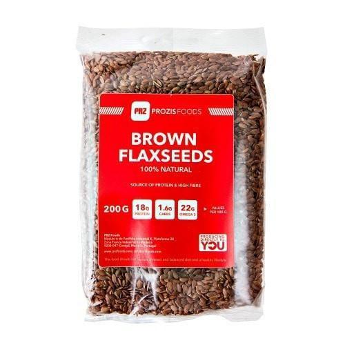 Prozis Foods well being Brown Flaxseed 200 g