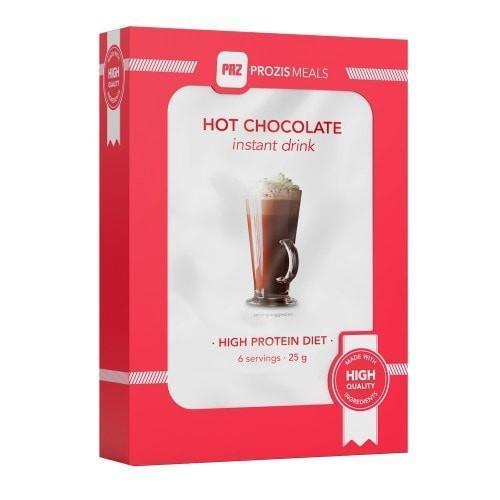 Prozis Meals Sports Nutrition Hot Chocolate 6 x Instant Drink 25 g