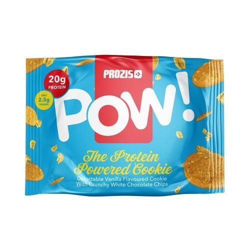 Prozis White Chocolate - Vanilla POW! - Protein Cookie 60 g