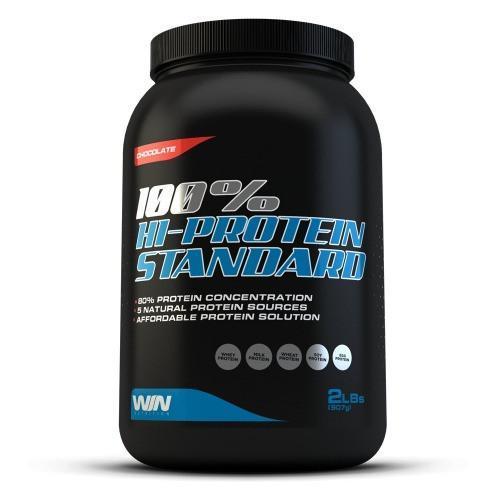 WIN Nutrition Sports Nutrition 100% Hi-Protein Standard ar uzlabotu garšu 2lbs (907g)