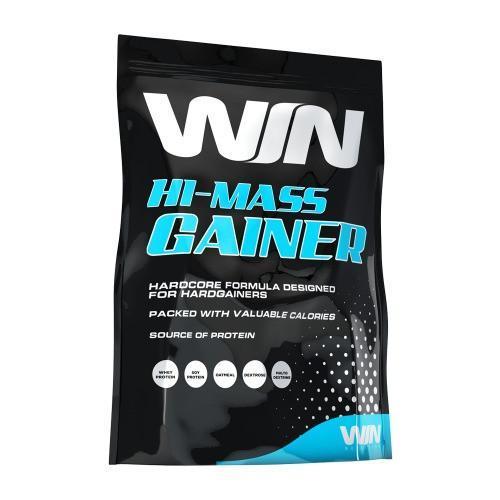 WIN Nutrition Sports Nutrition Šokolādes 100% Hi-Mass Gainer ar uzlabotu garšu 5 lbs (2268 g)