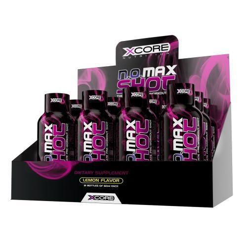 Xcore Energy & Endurance Citrons 12 x N.O. MaxShot 60ml