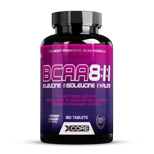Xcore Sports Nutrition BCAA 8:1:1 Complex SS 180tabs