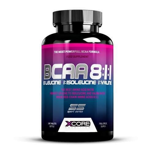 Xcore Sports Nutrition BCAA 8:1:1 Complex SS 180tabs
